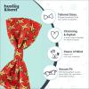 image:imageHuxley amp Kent Pet Bow Tie for Dogs amp Cats  Holiday Adjustable Hook amp Loop Collar Accessory  Cute amp Comfortable for Holidays amp Celebrations  Happy GMan LargeHappy GMan