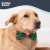 image:imageHuxley amp Kent Pet Bow Tie for Dogs amp Cats  Holiday Adjustable Hook amp Loop Collar Accessory  Cute amp Comfortable for Holidays amp Celebrations  Happy GMan LargeNaughty  Nice