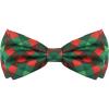 image:imageHuxley amp Kent Pet Bow Tie for Dogs amp Cats  Holiday Adjustable Hook amp Loop Collar Accessory  Cute amp Comfortable for Holidays amp Celebrations  Merry Llamas LargeScottish Check
