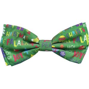 image:imageHuxley amp Kent Pet Bow Tie for Dogs amp Cats  Holiday Adjustable Hook amp Loop Collar Accessory  Cute amp Comfortable for Holidays amp Celebrations  Merry Llamas LargeMerry  Bright