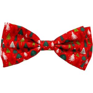 image:imageHuxley amp Kent Pet Bow Tie for Dogs amp Cats  Holiday Adjustable Hook amp Loop Collar Accessory  Cute amp Comfortable for Holidays amp Celebrations  Merry Llamas LargeChristmas Trees