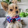 image:imageHuxley amp Kent Pet Bow Tie for Dogs amp Cats  4th of July Adjustable Hook amp Loop Collar Accessory  Cute amp Comfortable for Holidays amp Celebrations  Liberty SmallAmerican Tie Dye