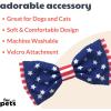image:imageHuxley amp Kent Pet Bow Tie for Dogs amp Cats  4th of July Adjustable Hook amp Loop Collar Accessory  Cute amp Comfortable for Holidays amp Celebrations  Liberty SmallLiberty