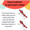 image:imageHuxley amp Kent Pet Bow Tie for Dogs amp Cats  4th of July Adjustable Hook amp Loop Collar Accessory  Cute amp Comfortable for Holidays amp Celebrations  Liberty SmallBoston Pops