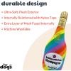 image:imageHuxley amp Kent for Dogs  FroYo Pride Cone Large  Funny Dog Toy  Power Plush Dog Toy with Squeaker  Dog Gift  Fun Durable  HampK Squeaky Dog ToyBubbling with Pride Chompagne