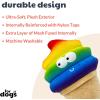 image:imageHuxley amp Kent for Dogs  FroYo Pride Cone Large  Funny Dog Toy  Power Plush Dog Toy with Squeaker  Dog Gift  Fun Durable  HampK Squeaky Dog ToyFroYo Pride Cone