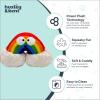 image:imageHuxley amp Kent for Dogs  FroYo Pride Cone Large  Funny Dog Toy  Power Plush Dog Toy with Squeaker  Dog Gift  Fun Durable  HampK Squeaky Dog ToyHappy Rainbow