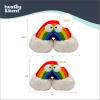 image:imageHuxley amp Kent for Dogs  FroYo Pride Cone Large  Funny Dog Toy  Power Plush Dog Toy with Squeaker  Dog Gift  Fun Durable  HampK Squeaky Dog ToyHappy Rainbow