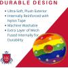 image:imageHuxley amp Kent for Dogs  FroYo Pride Cone Large  Funny Dog Toy  Power Plush Dog Toy with Squeaker  Dog Gift  Fun Durable  HampK Squeaky Dog ToyPride Donut