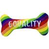 image:imageHuxley amp Kent for Dogs  FroYo Pride Cone Large  Funny Dog Toy  Power Plush Dog Toy with Squeaker  Dog Gift  Fun Durable  HampK Squeaky Dog ToyPride Equality Bone