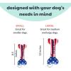 image:imageHuxley amp Kent for Dogs  Stars amp Stripes Donut Large  Power Plush Dog Toy with Squeaker  Funny Dog Gift  Fun Durable and Safe  HampK Squeaky Dog ToysLil Firecracker Bone