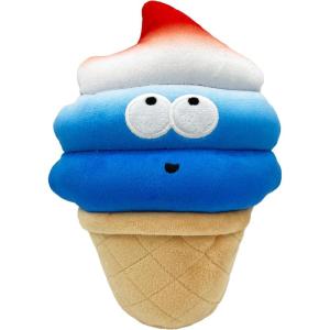 image:imageHuxley amp Kent for Dogs  Stars amp Stripes Donut Large  Power Plush Dog Toy with Squeaker  Funny Dog Gift  Fun Durable and Safe  HampK Squeaky Dog ToysFroYo Pawtriot Cone