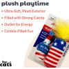 image:imageHuxley amp Kent Plush Cat Toy  4th of July Interactive Catnip Toy for Cats amp Kittens  Soft with Crinkle amp Catnip  Fun Indoor Play  Firecracker amp All Star Pawdka 2pkFirecracker  All Star Pawdka