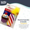 image:imageHuxley amp Kent Plush Cat Toy  4th of July Interactive Catnip Toy for Cats amp Kittens  Soft with Crinkle amp Catnip  Fun Indoor Play  Firecracker amp All Star Pawdka 2pkMewow Cupcake  Candle