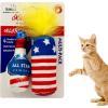 image:imageHuxley amp Kent Plush Cat Toy  4th of July Interactive Catnip Toy for Cats amp Kittens  Soft with Crinkle amp Catnip  Fun Indoor Play  Firecracker amp All Star Pawdka 2pkFirecracker  All Star Pawdka