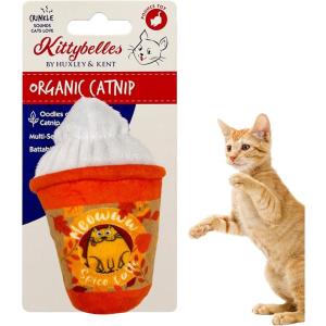 image:imageHuxley amp Kent Plush Cat Toy  Fall Interactive Catnip Toy for Cats amp Kittens  Soft with Crinkle amp Catnip  Fun Indoor Play  Meowww Spice LatteMeowww Spice Latte
