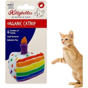 image:imageHuxley amp Kent Plush Cat Toy  Interactive Catnip Toy for Cats amp Kittens  Soft with Crinkle amp Catnip  Fun Indoor Play  Sardine TinFunfetti Cake