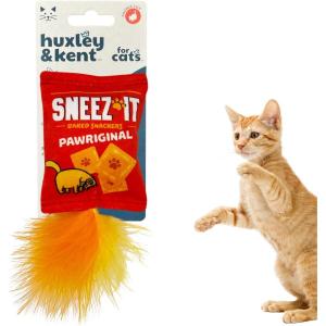 image:imageHuxley amp Kent Plush Cat Toy  Interactive Catnip Toy for Cats amp Kittens  Soft with Crinkle amp Catnip  Fun Indoor Play  Sardine TinSneezeIt