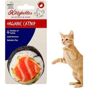 image:imageHuxley amp Kent Plush Cat Toy  Interactive Catnip Toy for Cats amp Kittens  Soft with Crinkle amp Catnip  Fun Indoor Play  Sardine TinSushi
