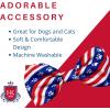 image:imageHuxley amp Kent 4th of July Dog Bundle  Small  Lil Firecracker Bone amp Paws amp Stripes Bow Tie  Plush Squeaky Crinkle Dog Toy amp Collar Accessory