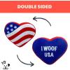 image:imageHuxley amp Kent Funny Dog Toy wSqueaker  Power Plush Squeaky Dog Toys for Small Medium amp Large Dogs  Soft Stuffed Animal for Indoor Play amp Fetch  Rocket Man LargePaws  Stripes Heart