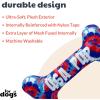 image:imageHuxley amp Kent Funny Dog Toy wSqueaker  Power Plush Squeaky Dog Toys for Small Medium amp Large Dogs  Soft Stuffed Animal for Indoor Play amp Fetch  Rocket Man LargeUSA Pup Bone