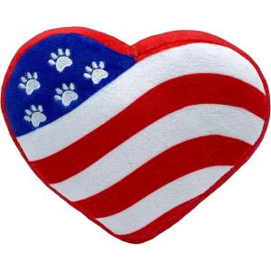 image:imageHuxley amp Kent Funny Dog Toy wSqueaker  Power Plush Squeaky Dog Toys for Small Medium amp Large Dogs  Soft Stuffed Animal for Indoor Play amp Fetch  Rocket Man LargePaws  Stripes Heart