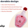 image:imageHuxley amp Kent Funny Dog Toy wSqueaker  Power Plush Squeaky Dog Toys for Small Medium amp Large Dogs  Soft Stuffed Animal for Indoor Play amp Fetch  Love Pawtion No K10 SmallLarge