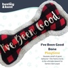 image:imageHuxley amp Kent Funny Dog Toy wSqueaker  Holiday Power Plush Squeaky Dog Toys for Small Medium amp Large Dogs  Soft Stuffed Animal for Indoor Play amp Fetch  Me Did It I Sorry Bone SmallIve Been Good Bone