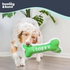 image:imageHuxley amp Kent Funny Dog Toy wSqueaker  Holiday Power Plush Squeaky Dog Toys for Small Medium amp Large Dogs  Soft Stuffed Animal for Indoor Play amp Fetch  Me Did It I Sorry Bone SmallMe Did It  I Sorry Bone
