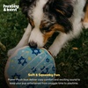 image:imageHuxley amp Kent Funny Dog Toy wSqueaker  Holiday Power Plush Squeaky Dog Toys for Small Medium amp Large Dogs  Soft Stuffed Animal for Indoor Play amp Fetch  Mannychewsit Wine One SizeJelly Roll