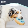 image:imageHuxley amp Kent Funny Dog Toy wSqueaker  Holiday Power Plush Squeaky Dog Toys for Small Medium amp Large Dogs  Soft Stuffed Animal for Indoor Play amp Fetch  Mannychewsit Wine One SizeJelly Roll