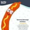 image:imageHuxley amp Kent Funny Dog Toy wSqueaker  Power Plush Squeaky Dog Toys for Small Medium amp Large Dogs  Soft Stuffed Animal for Indoor Play amp Fetch  Fetchies Sammy Sausage LargeSmall