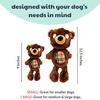 image:imageHuxley amp Kent Funny Dog Toy wSqueaker  Power Plush Squeaky Dog Toys for Small Medium amp Large Dogs  Soft Stuffed Animal for Indoor Play amp Fetch  Fetchies Sammy Sausage LargeSmall
