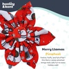 image:imageHuxley amp Kent Pet Pinwheel  Buffalo amp Snow Small  Christmas Holiday Collar Accessory for DogsCats  Bow Collar Attachment  Cute Comfortable Accessory  HampK Pinwheel for PetsMerry Llamas