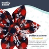 image:imageHuxley amp Kent Pet Pinwheel  Buffalo amp Snow Small  Christmas Holiday Collar Accessory for DogsCats  Bow Collar Attachment  Cute Comfortable Accessory  HampK Pinwheel for PetsBuffalo  Snow