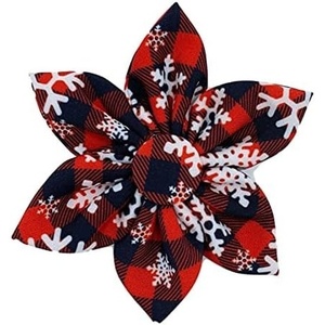 image:imageHuxley amp Kent Pet Pinwheel  Buffalo amp Snow Small  Christmas Holiday Collar Accessory for DogsCats  Bow Collar Attachment  Cute Comfortable Accessory  HampK Pinwheel for PetsBuffalo  Snow